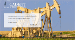Desktop Screenshot of cadentenergy.com